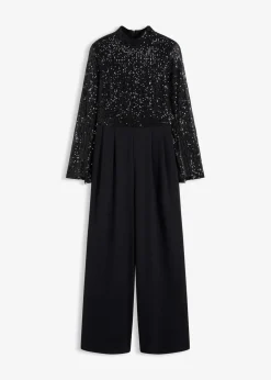 Sale Jersey-Overall mit Pailletten Damen Bekleidung·Homewear|Jumpsuits