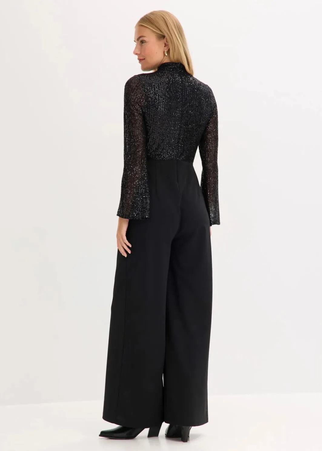 Sale Jersey-Overall mit Pailletten Damen Bekleidung·Homewear|Jumpsuits