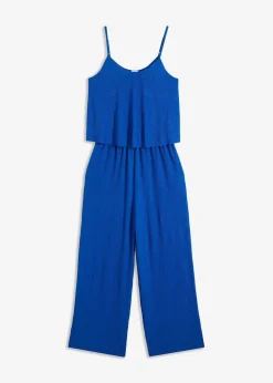 Damen bonprix Bekleidung·Homewear|Jumpsuits|Jerseyplisee-Jumpsuit