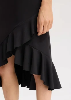 Damen bonprix Bekleidung·Sportbekleidung|Röcke|Jersey-Rock mit Volants