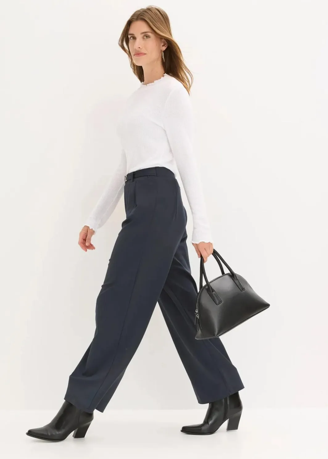 Damen bonprix Bekleidung·Kleider|Jersey-Schlupfhose
