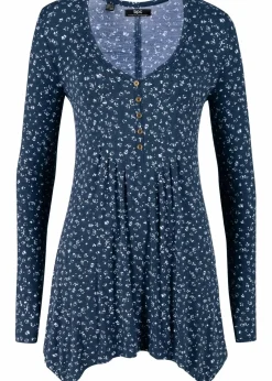 Damen bonprix Shirts & Tops|Nachhaltigere Materialien|Jersey-Shirt aus Viskose-Mix