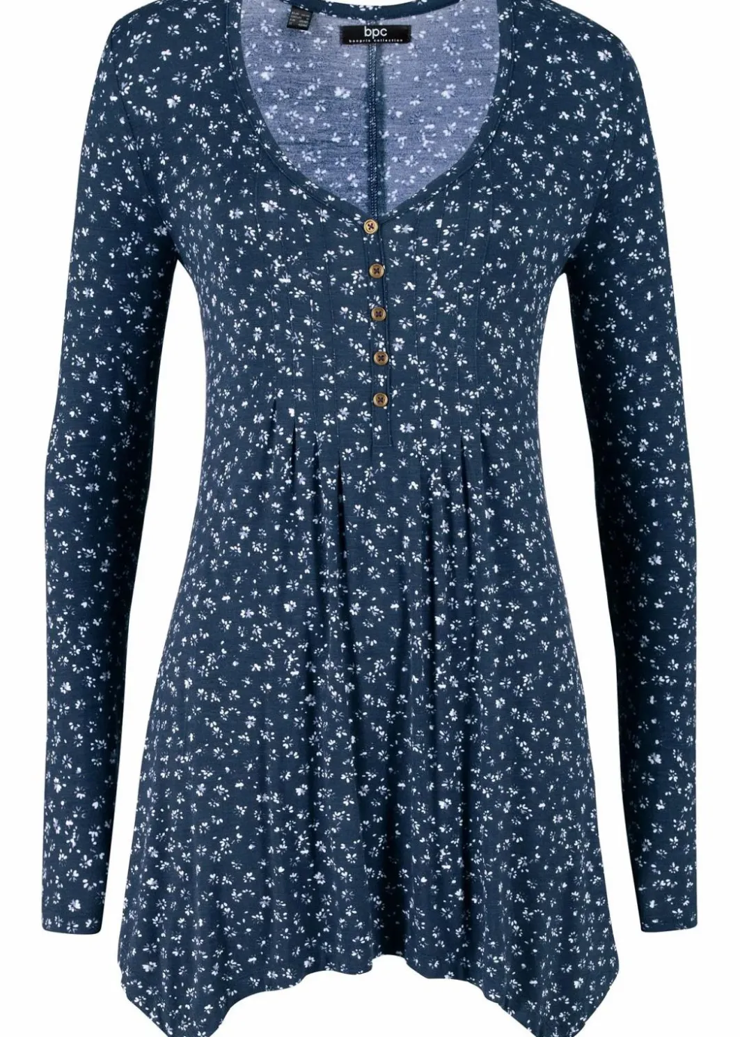 Damen bonprix Shirts & Tops|Nachhaltigere Materialien|Jersey-Shirt aus Viskose-Mix