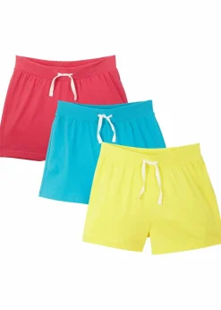 Kinder bonprix Mädchen 9-16 Jahre·Mehrfachpacks|Mädchen 9-16 Jahre·Shorts|Jersey-Shorts aus reiner Bio-Baumwolle (3er Pack)