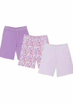 Kinder bonprix Mädchen 9-16 Jahre·Mehrfachpacks|Mädchen 9-16 Jahre·Shorts|Jersey-Shorts aus reiner Bio-Baumwolle (3er Pack)