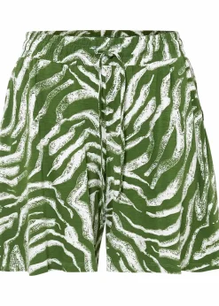Outlet Jersey-Shorts aus softem Viskose-Mix Damen Nachhaltigere Materialien|Hosen