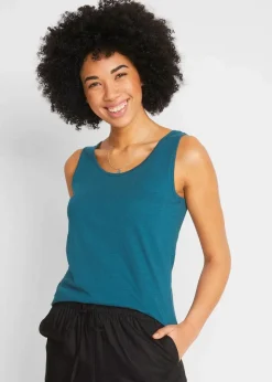 Discount Jersey-Top aus reiner Bio-Baumwolle Damen Shirts & Tops|Nachhaltigere Materialien
