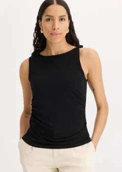 Damen bonprix Shirts & Tops|Jerseytop mit Twist