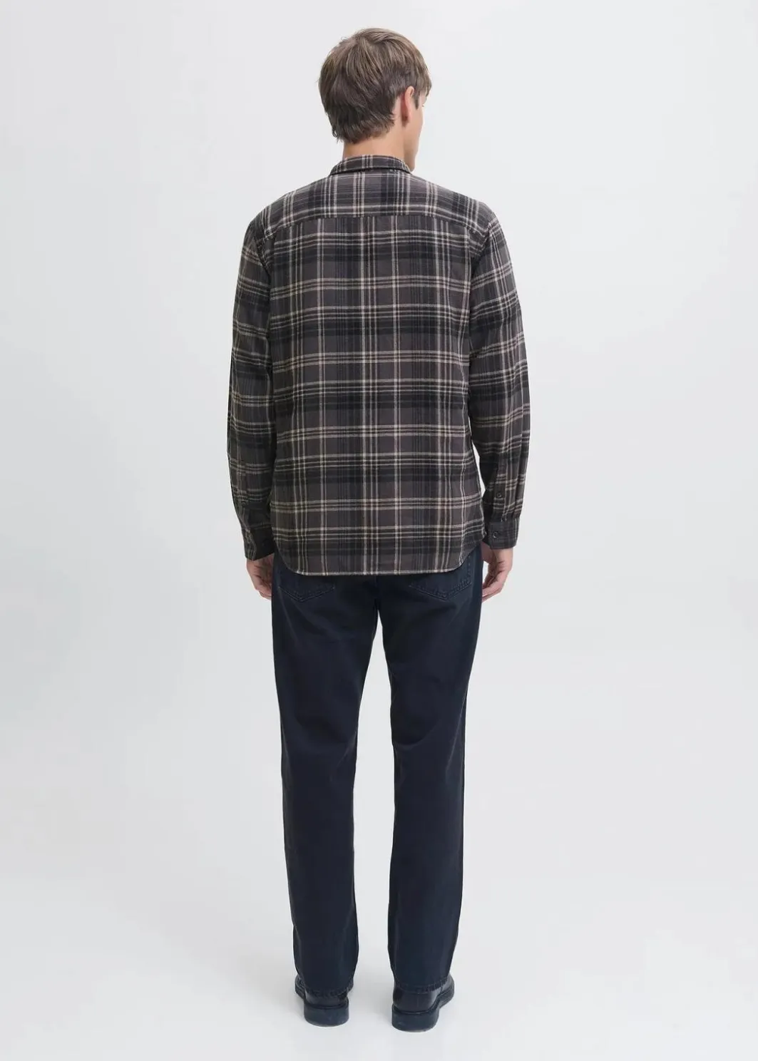 Herren J&J Rebel Hemden|Marken|JJ REBEL Flanellhemd aus reiner Baumwolle
