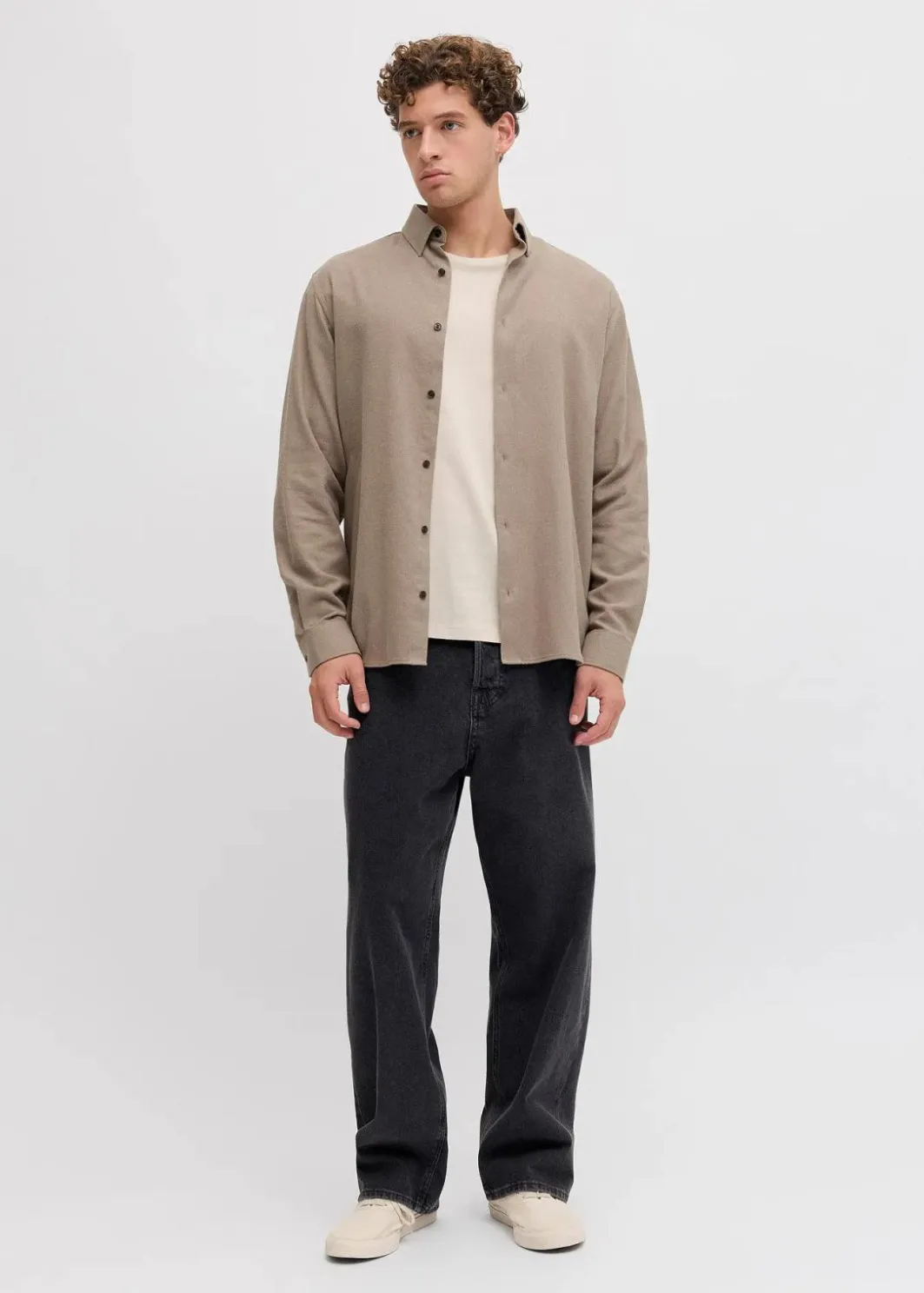 Herren J&J Rebel Hemden|Marken|JJ REBEL Flanellhemd aus reiner Baumwolle