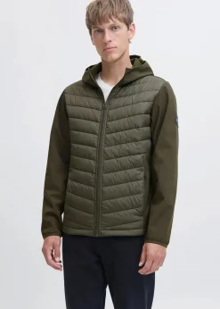 Herren J&J Rebel Große Größen|Jacken & Mäntel|JJ REBEL Hybrid-Jacke in Regular Fit