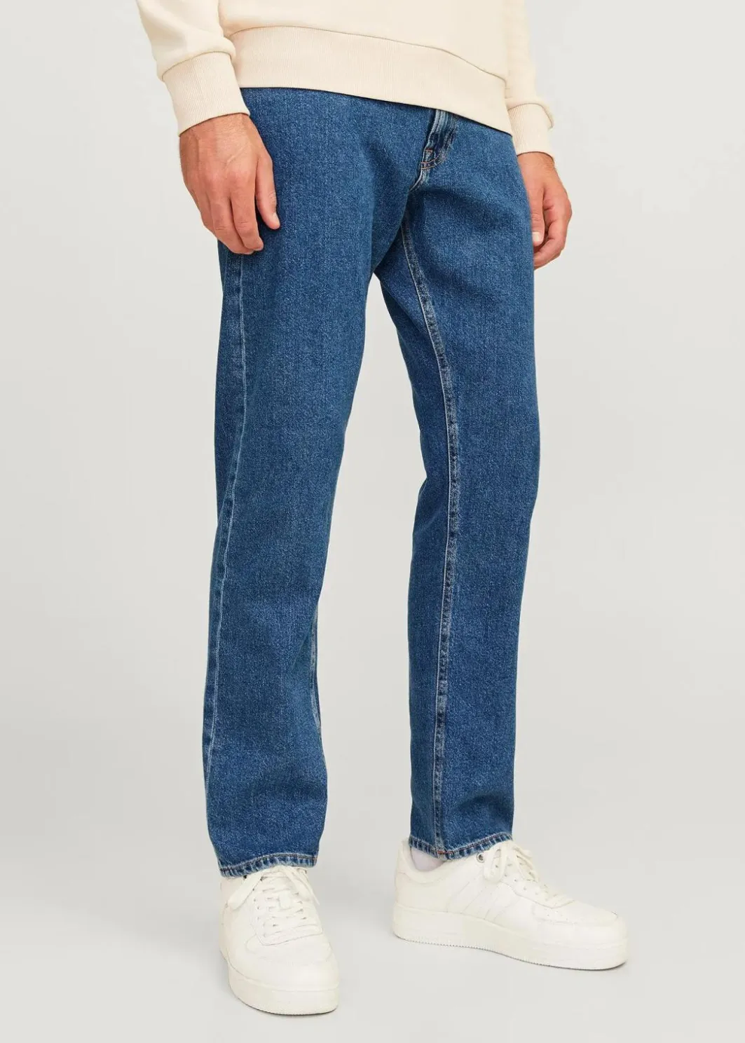 Herren J&J Rebel Jeans|Marken|JJ REBEL Jeans aus reiner Baumwolle, Relaxed Fit