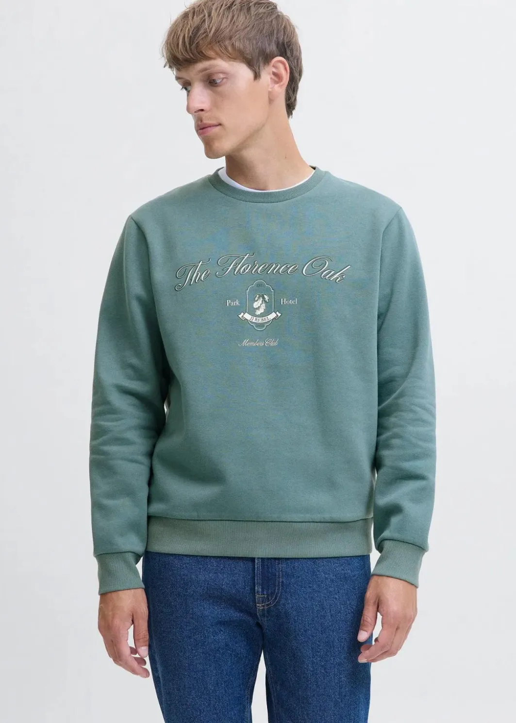 Online JJ REBEL Sweatshirt in Regular Fit Herren Sweat|Marken