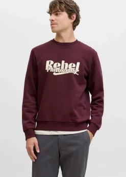 Best JJ REBEL Sweatshirt in Regular Fit Herren Marken|Sweat