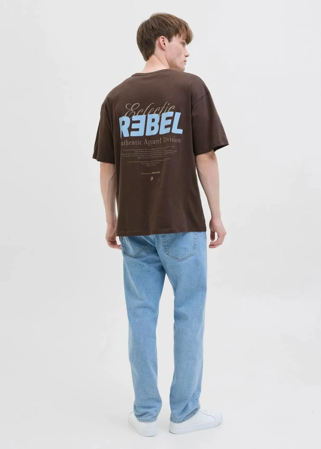 Herren J&J Rebel Shirts & Polos|Marken|JJ REBEL T-Shirt aus reiner Baumwolle