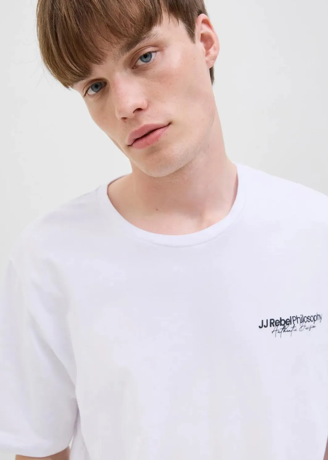 Best JJ REBEL T-Shirt aus reiner Baumwolle Herren Shirts & Polos|Marken