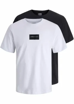 Herren J&J Rebel Große Größen|Marken|JJ REBEL T-Shirt im 2er Pack aus reiner Baumwolle