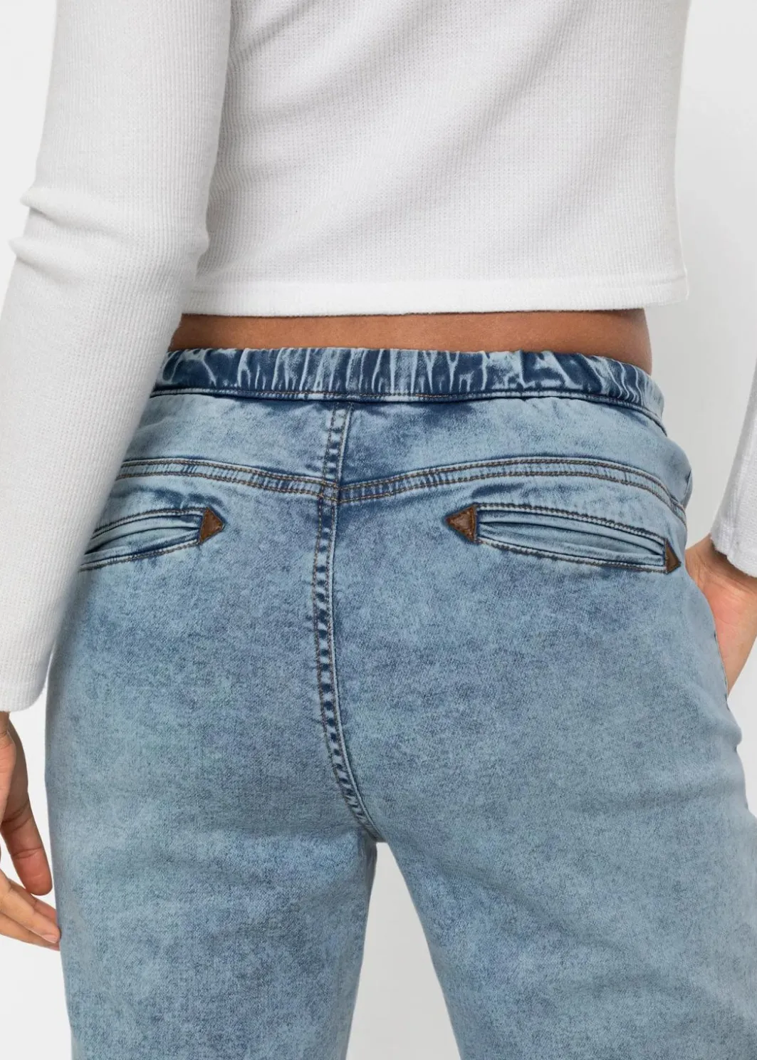 Best Jogg Jeans Mid Waist, stretch Damen Kurzgrößen|Bekleidung·Shirts & Tops
