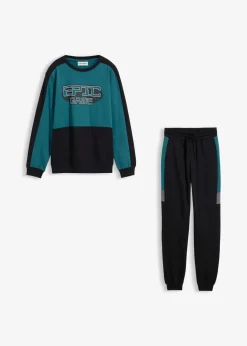 Kinder bonprix Jungen 9-16 Jahre·Bademode|Jungen 9-16 Jahre·Hosen|Jogginganzug aus reiner Bio-Baumwolle