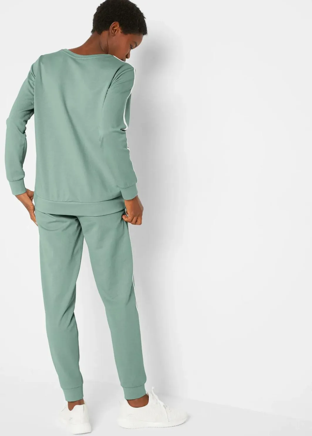 Damen bonprix Bekleidung·Kleider|Hosen|Jogginganzug aus reiner Baumwolle (2-tlg.Set)