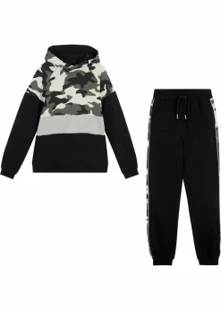 Kinder bonprix Jungen 9-16 Jahre·Anzüge & Hemden|Jungen 9-16 Jahre·Sweat & Strick|Jogginganzug aus reiner Bio-Baumwolle (2-tlg.Set)