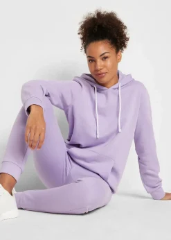 Damen bonprix Bekleidung·Blusen & Tuniken|Bekleidung·Kleider|Jogginganzug mit Baumwolle (2-tlg.Set)
