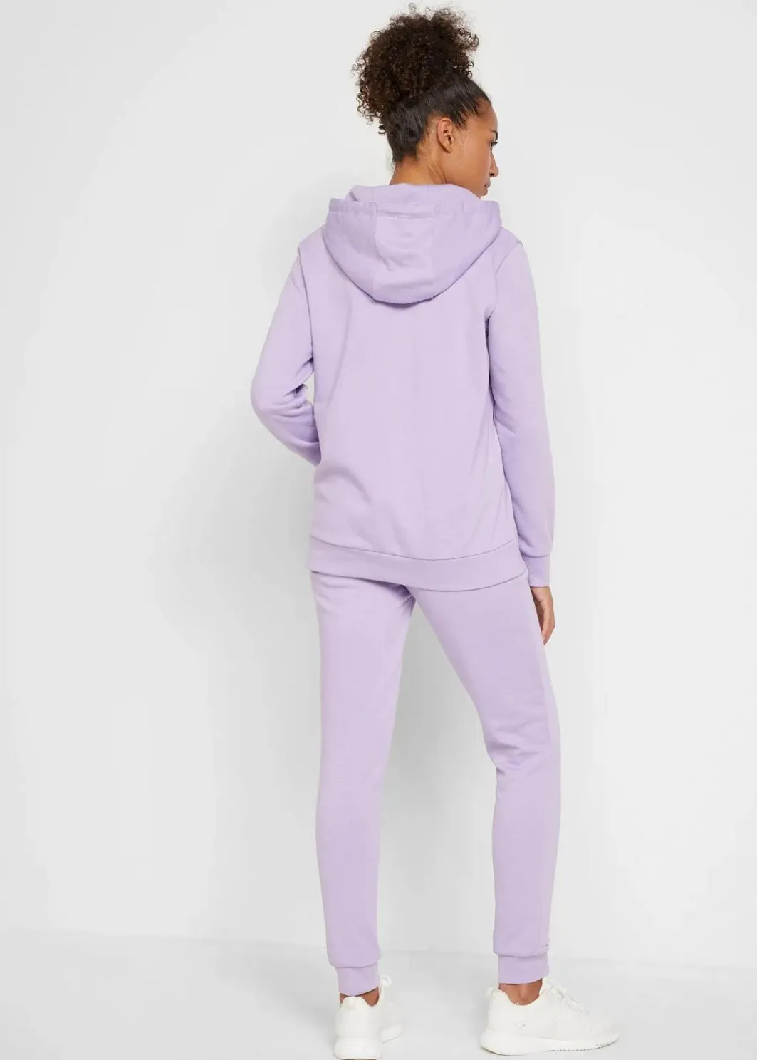 Damen bonprix Bekleidung·Blusen & Tuniken|Bekleidung·Kleider|Jogginganzug mit Baumwolle (2-tlg.Set)