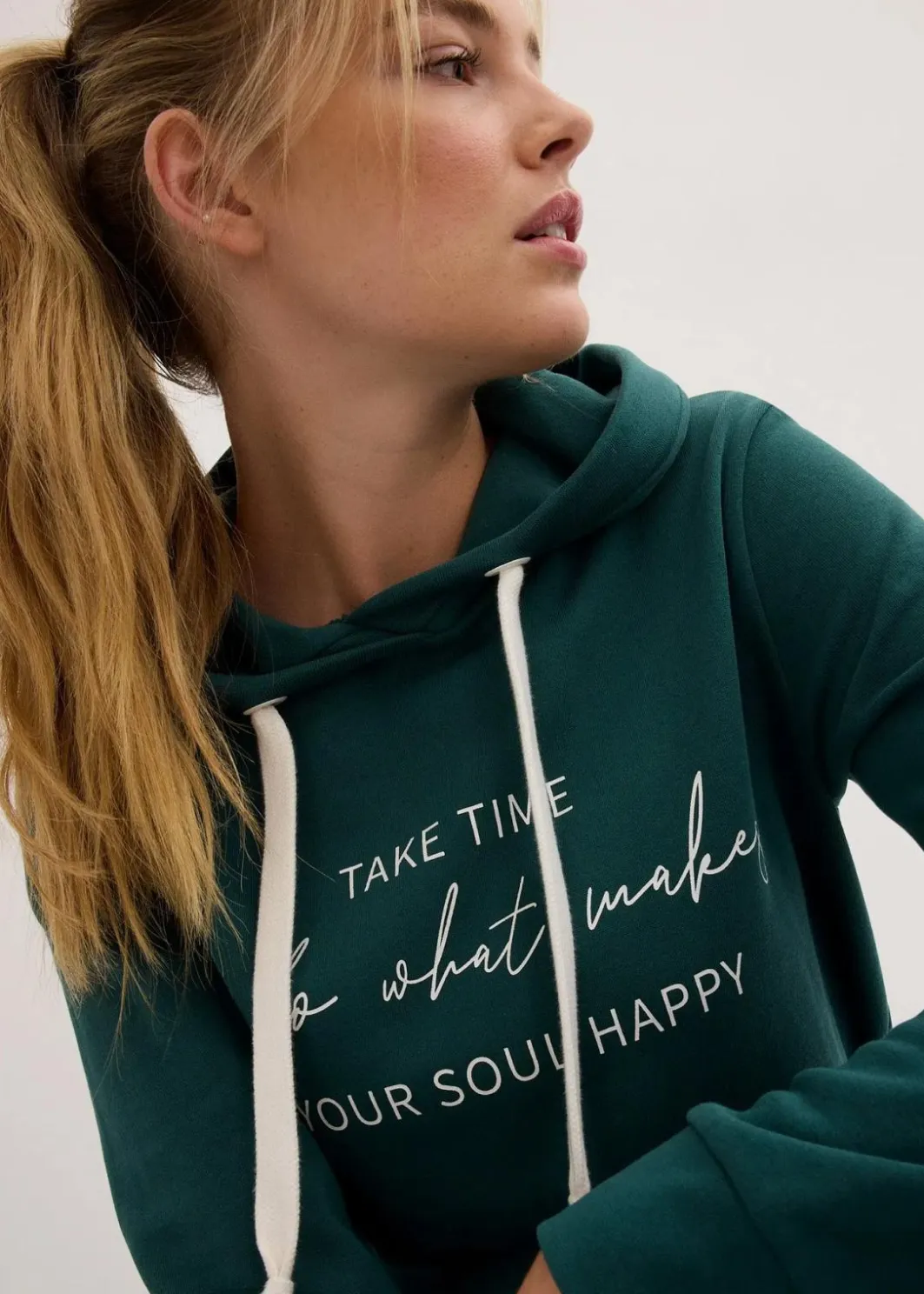 Damen bonprix Sweat|Bekleidung·Kleider|Jogginganzug mit Long-Sweatshirt und Leggings (2-teilig)