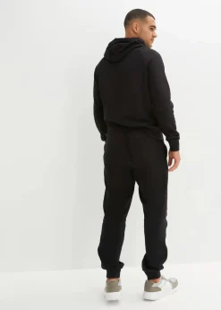 Herren bonprix Große Größen|Basics|Jogginganzug (2-tlg. Set) aus reiner Baumwolle