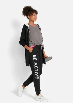 Discount Jogginghose aus Baumwolle mit Druck, Loose Fit Damen Bekleidung·Sweat|Bekleidung·Blusen & Tuniken