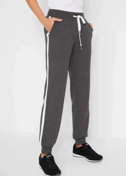 Damen bonprix Bekleidung·Blusen & Tuniken|Bekleidung·Kleider|Jogginghose aus Baumwoll-Mischung