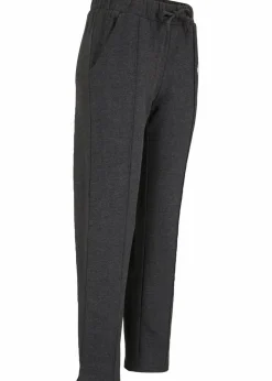 Damen bonprix Bekleidung·Blusen & Tuniken|Bekleidung·Kleider|Jogginghose aus Bio-Baumwolle, gerade geschnitten