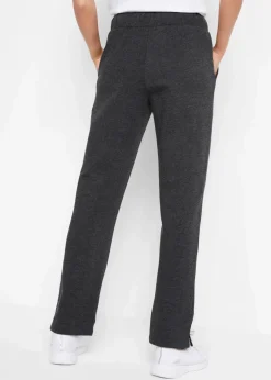 Damen bonprix Bekleidung·Blusen & Tuniken|Bekleidung·Kleider|Jogginghose aus Bio-Baumwolle, gerade geschnitten