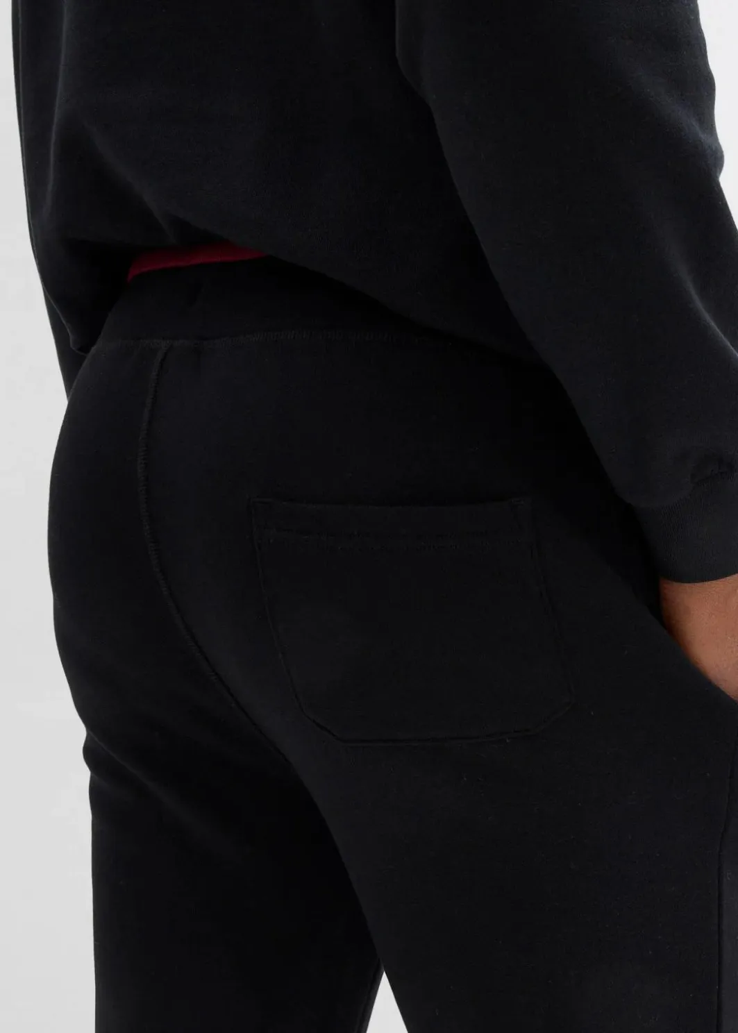 Herren bonprix Große Größen|Sportbekleidung|Jogginghose aus reiner Baumwolle mit sportiven Details