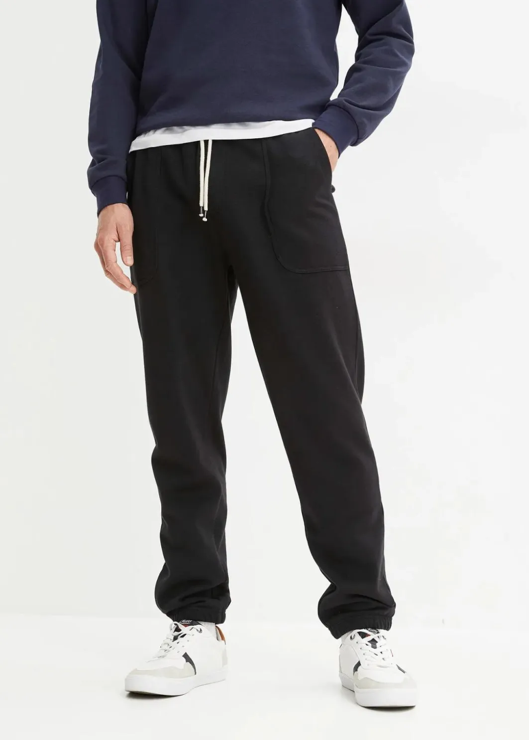 Herren bonprix Große Größen|Basics|Jogginghose aus reiner Bio-Baumwolle