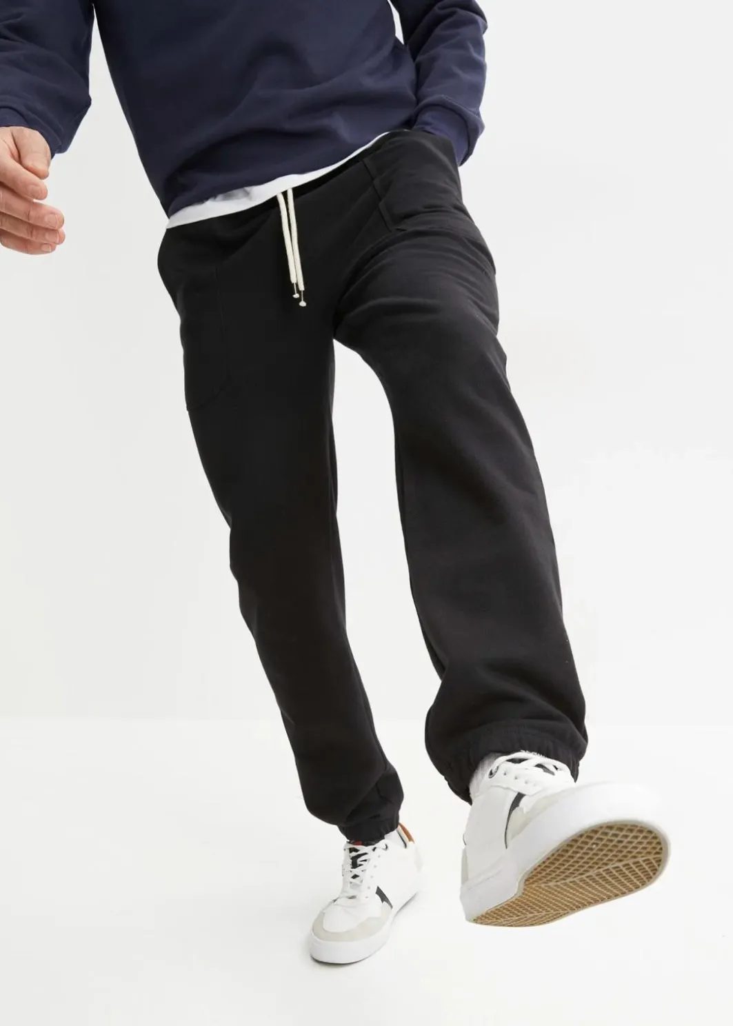 Herren bonprix Große Größen|Basics|Jogginghose aus reiner Bio-Baumwolle