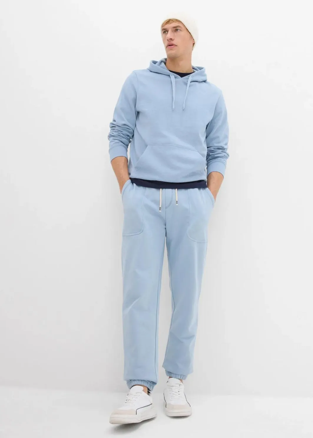 Herren bonprix Sweat|Hosen|Jogginghose aus reiner Bio-Baumwolle