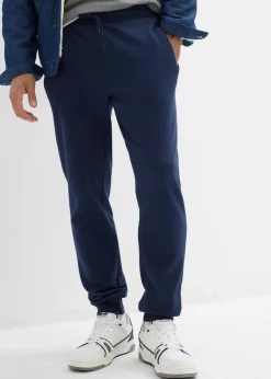 Herren bonprix Sweat|Hosen|Jogginghose aus reiner Bio-Baumwolle, Regular Fit
