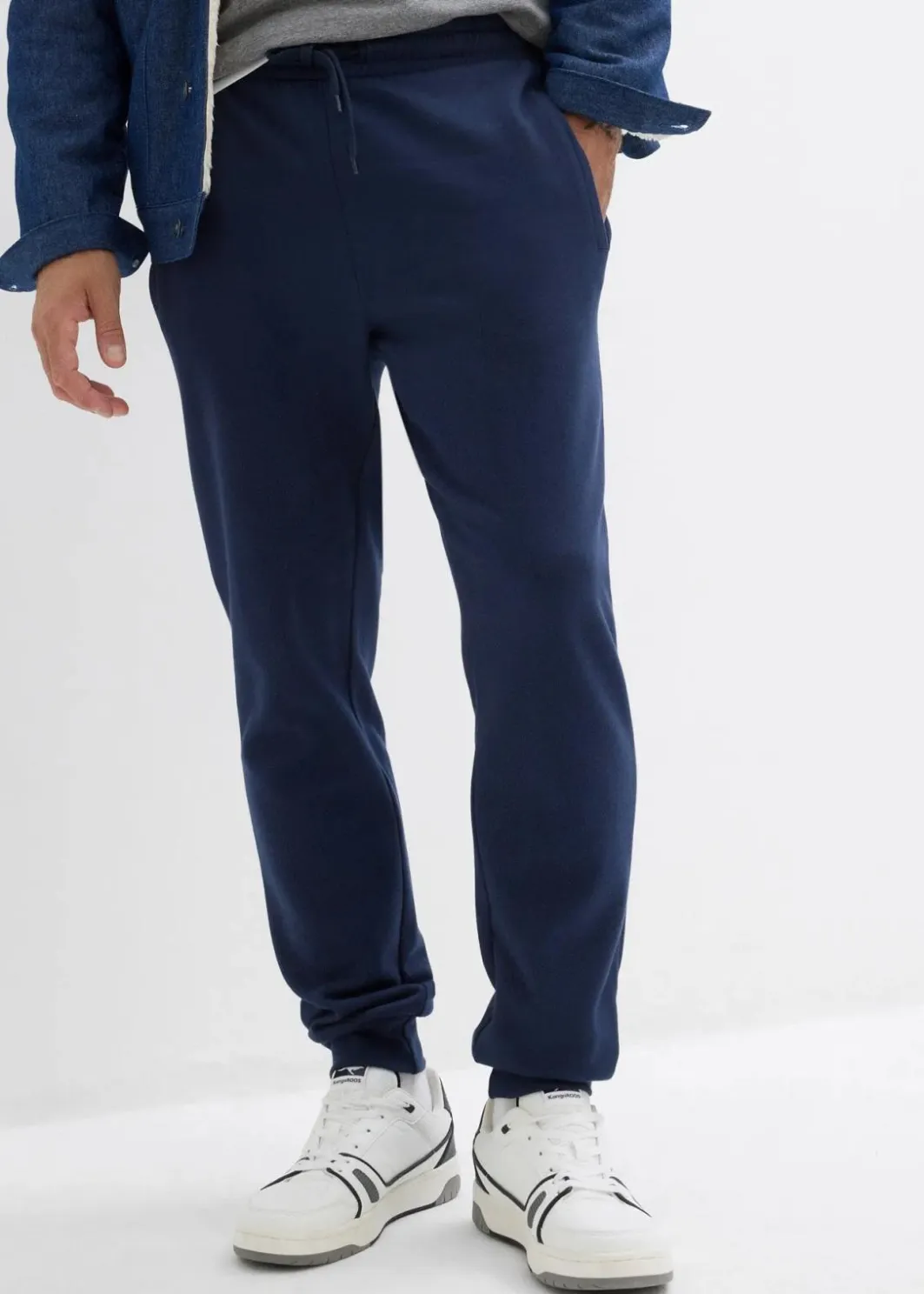 Herren bonprix Sweat|Hosen|Jogginghose aus reiner Bio-Baumwolle, Regular Fit