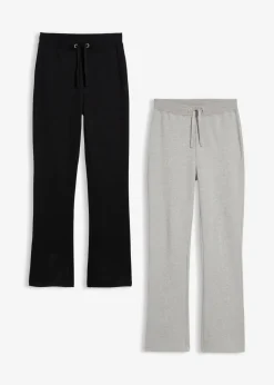 Clearance Jogginghose aus reiner Bio-Baumwolle (2er Pack) Kinder Mädchen 9-16 Jahre·Mehrfachpacks|Mädchen 9-16 Jahre·Hosen & Leggings
