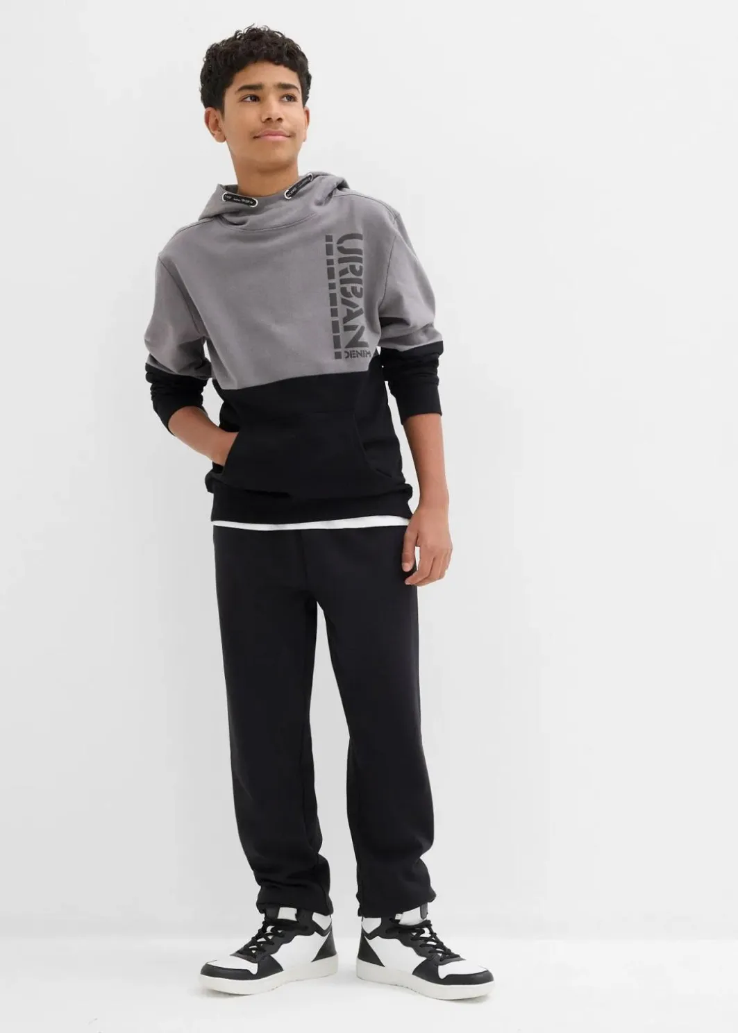Clearance Jogginghose aus weichem Baumwoll-Mix (2er Pack) Kinder Jungen 9-16 Jahre·Mehrfachpacks|Jungen 9-16 Jahre·Hosen