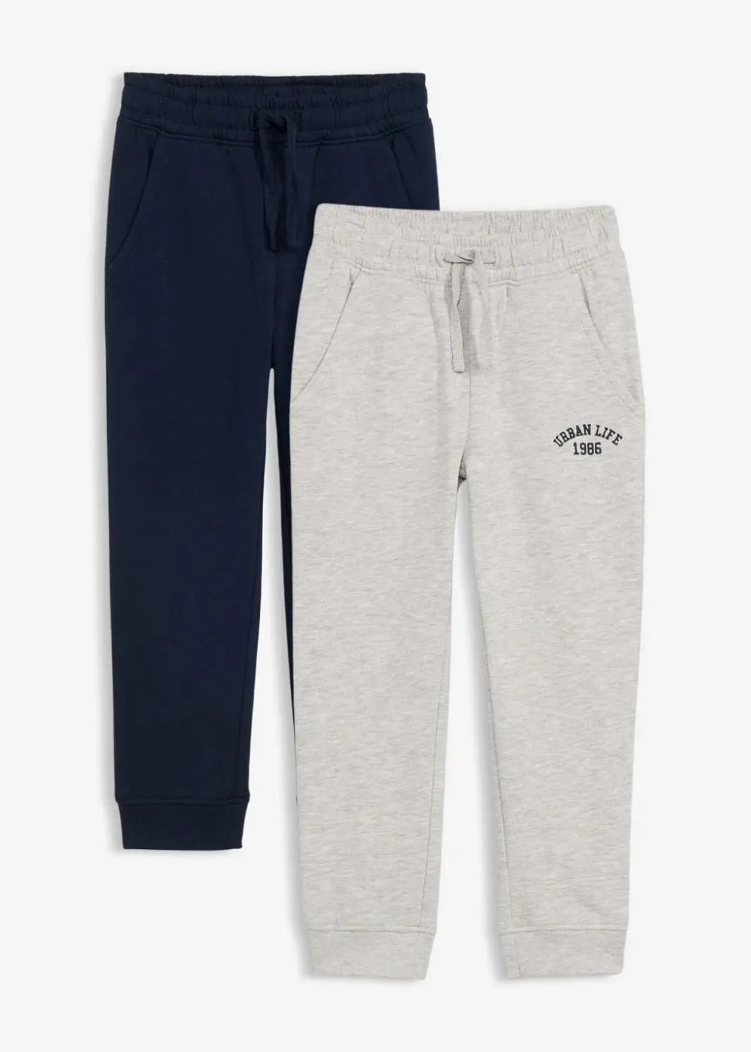 Kinder bonprix Jungen 2-8 Jahre·Nachhaltigere Materialien|Jungen 2-8 Jahre·Mehrfachpacks|Jogginghose aus weichem Baumwoll-Mix (2er Pack)