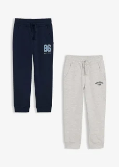 Kinder bonprix Jungen 2-8 Jahre·Nachhaltigere Materialien|Jungen 2-8 Jahre·Mehrfachpacks|Jogginghose aus weichem Baumwoll-Mix (2er Pack)