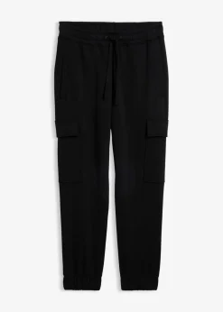 Clearance Jogginghose mit Cargotaschen, Loose Fit Herren Große Größen|Sportbekleidung