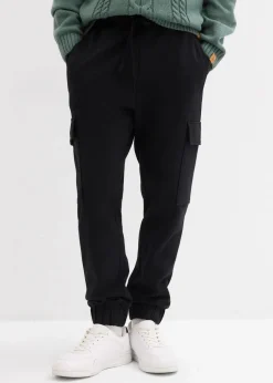 Clearance Jogginghose mit Cargotaschen, Loose Fit Herren Große Größen|Sportbekleidung