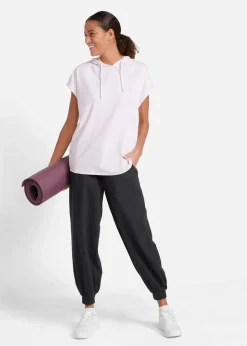 Damen bonprix Sweat|Basics|Jogginghose mit elastischem Bund