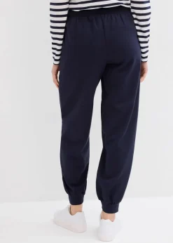 Jogginghose mit elastischem Bund Damen Sweat|Basics