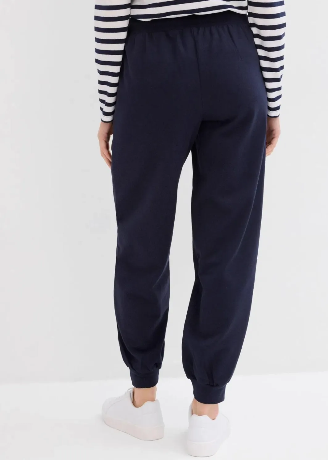 Jogginghose mit elastischem Bund Damen Sweat|Basics