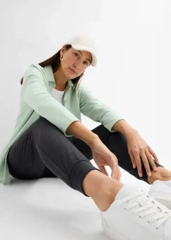 Damen bonprix Bekleidung·Röcke|Bekleidung·Blusen & Tuniken|Jogginghose mit elastischen Bund