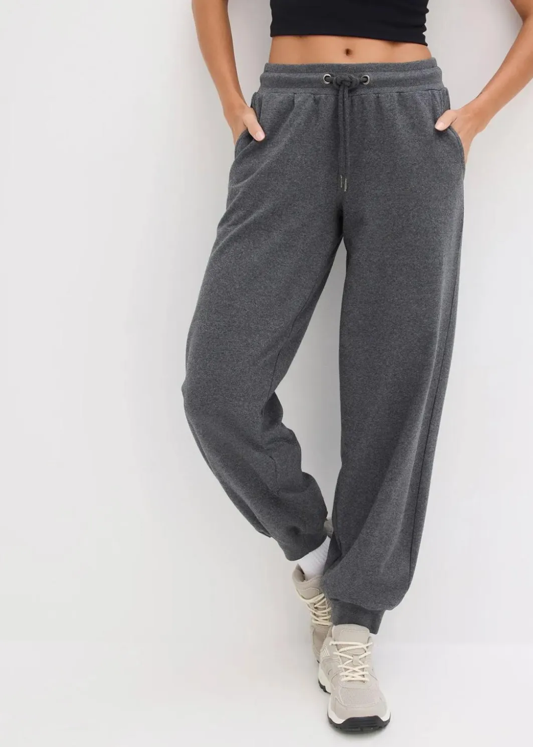 Damen bonprix Bekleidung·Röcke|Bekleidung·Blusen & Tuniken|Jogginghose mit elastischem Bund